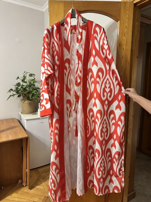 Новый узбекский чапан накидка