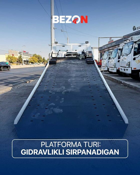 Evakuator surma platformalik (со сдвижной) FAW Tiger V