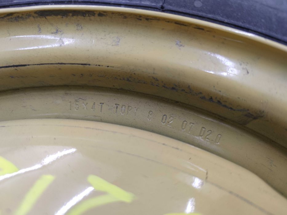 Резервна гума 15 - Toyota Yaris, Suzuki, Mazda 2, Kia, Hyundai