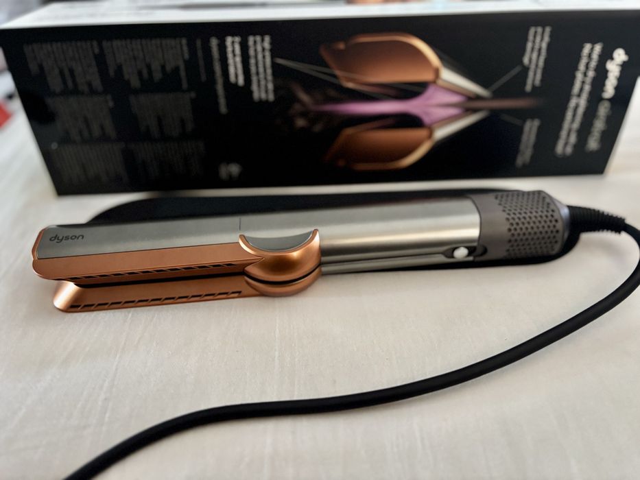 Dyson Airstrait HT01 Nichel/Cupru – ca nou + cutie/factură