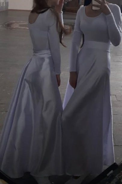 Продам белое платья