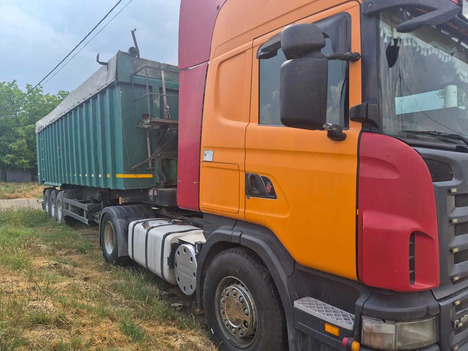 Vand cuplu camion cereale