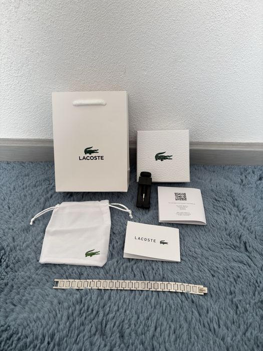 Brățară Lacoste Metropole Argintie – Nouă