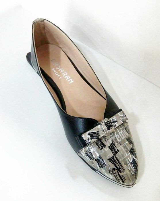 Шикарные кожаные туфли балетки BAŞARAN, все размеры, люкс, Турция!