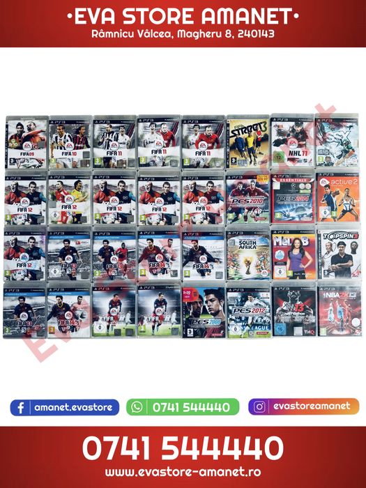 Consola Gaming SONY Playstation 3 PS3 Slim 120GB + Colectie 83 Jocuri