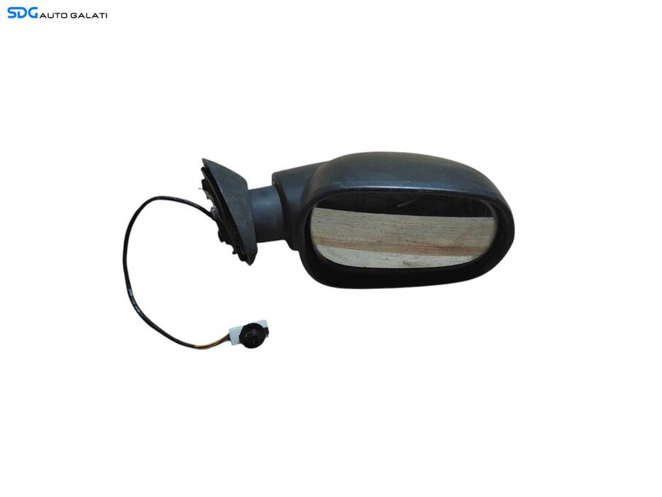 Oglinda Dreapta Electrica Dacia Logan 1 2004 - 2012 Culoarea Negru Mat Cod 90D13349 [LR0626]