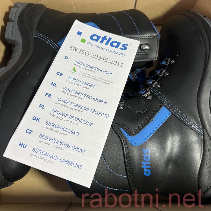 Зимни рааботни обувки Atlas Anatomic Bau 840 XP - Размер: 43