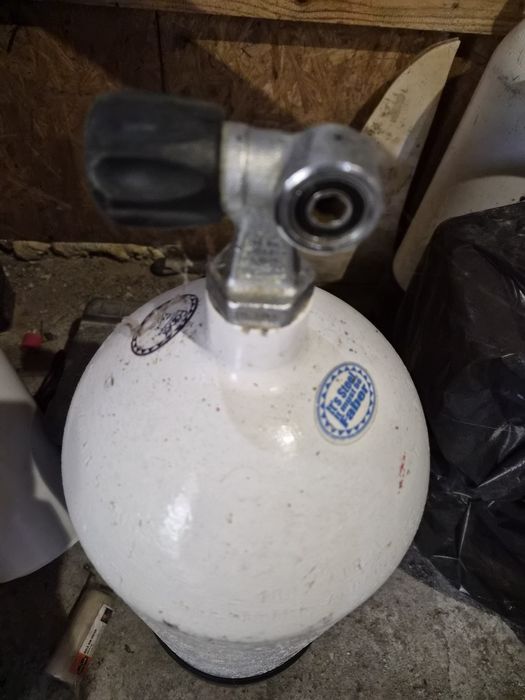 Butelie scuba 15 litri