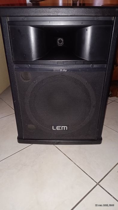 2 boxe  Lem B12 (Generalmusic)active, made Italy.