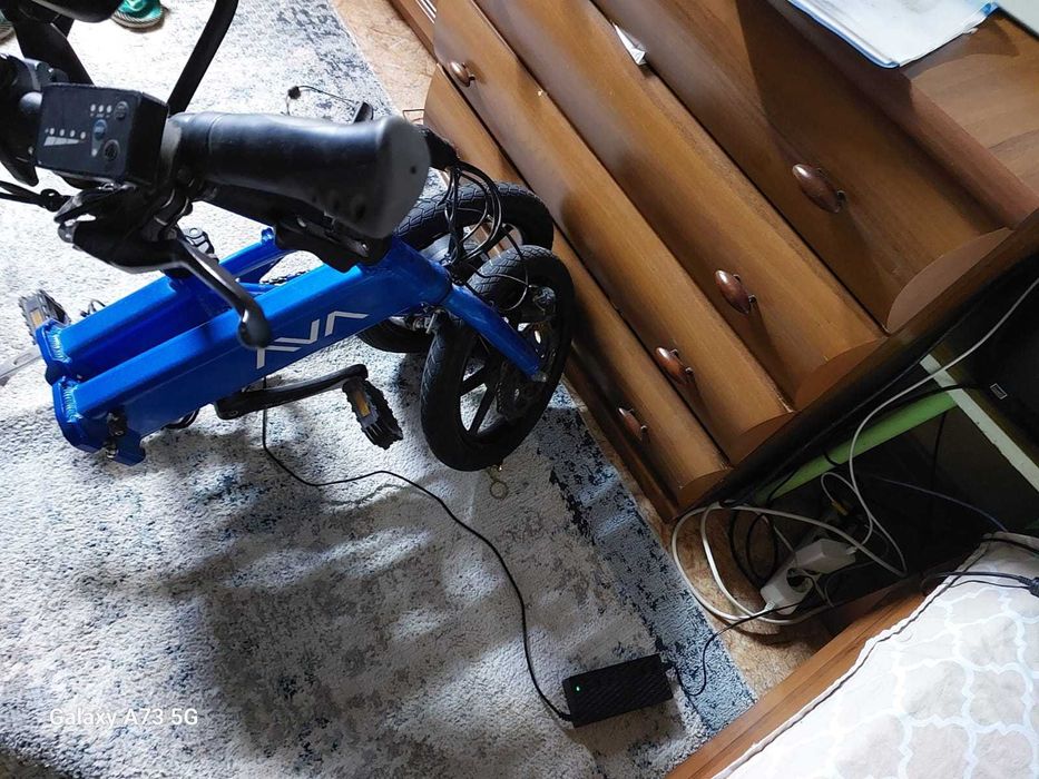 Электровелосипед AVA ,складной.