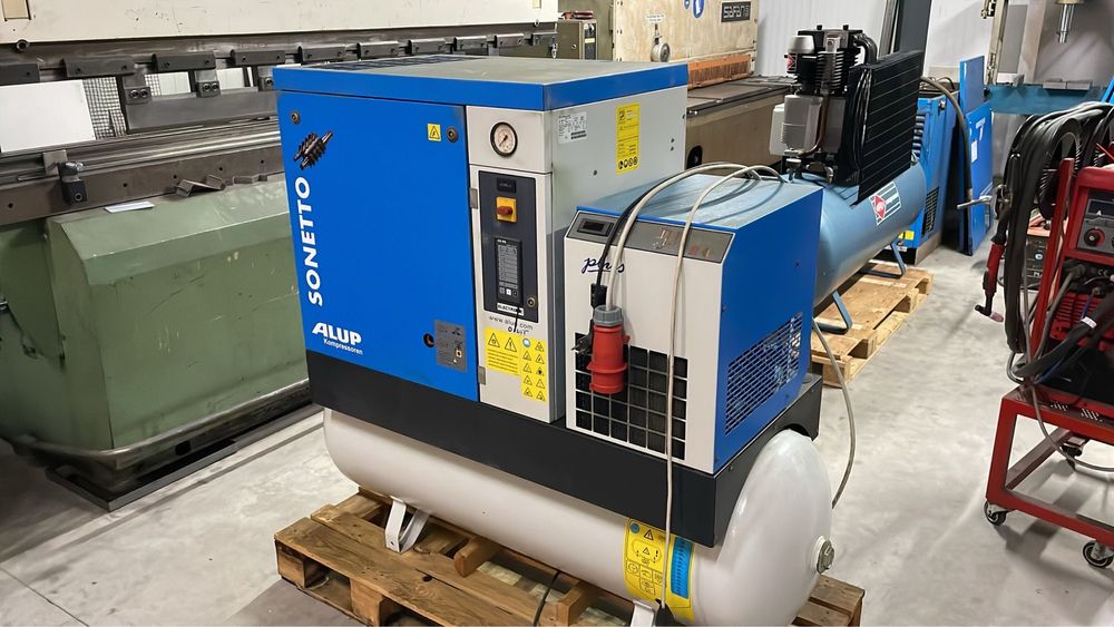 Compresor cu surub Alup 7,5 kw