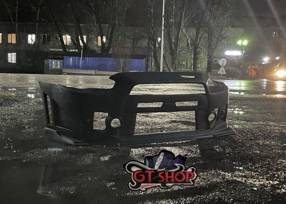 Бампер пороги Митсубиси Лансер 10