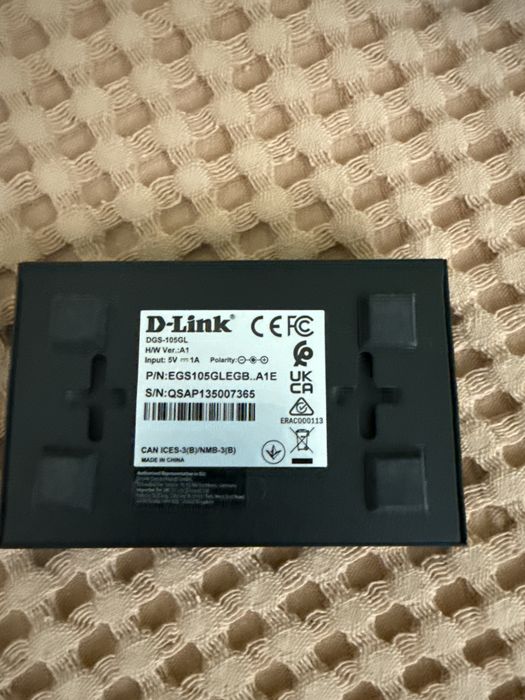 Switch 5 port DLink  DGS 105 GL