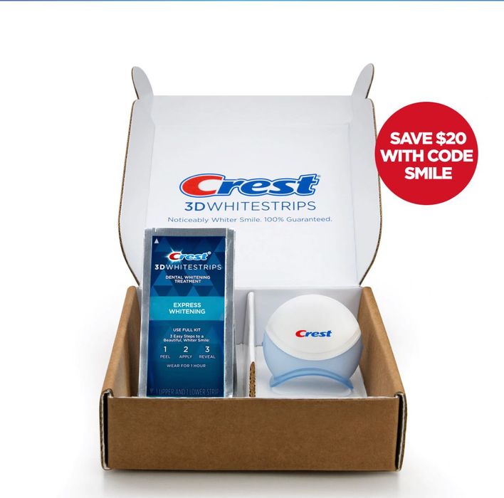 Kit de Benzi originale de albit dintii din USA cu light device