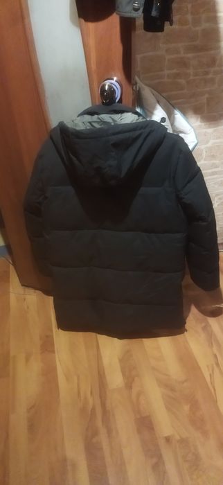 Куртка-пуховик мужская чёрная