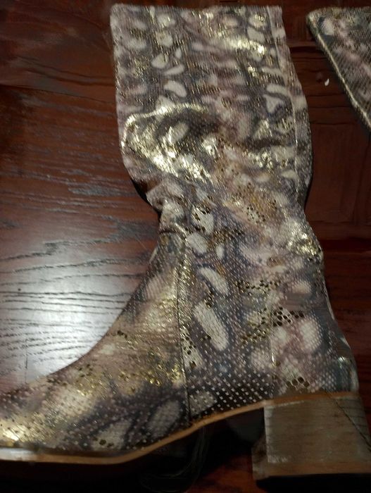 Летни ботуши естествена кожа