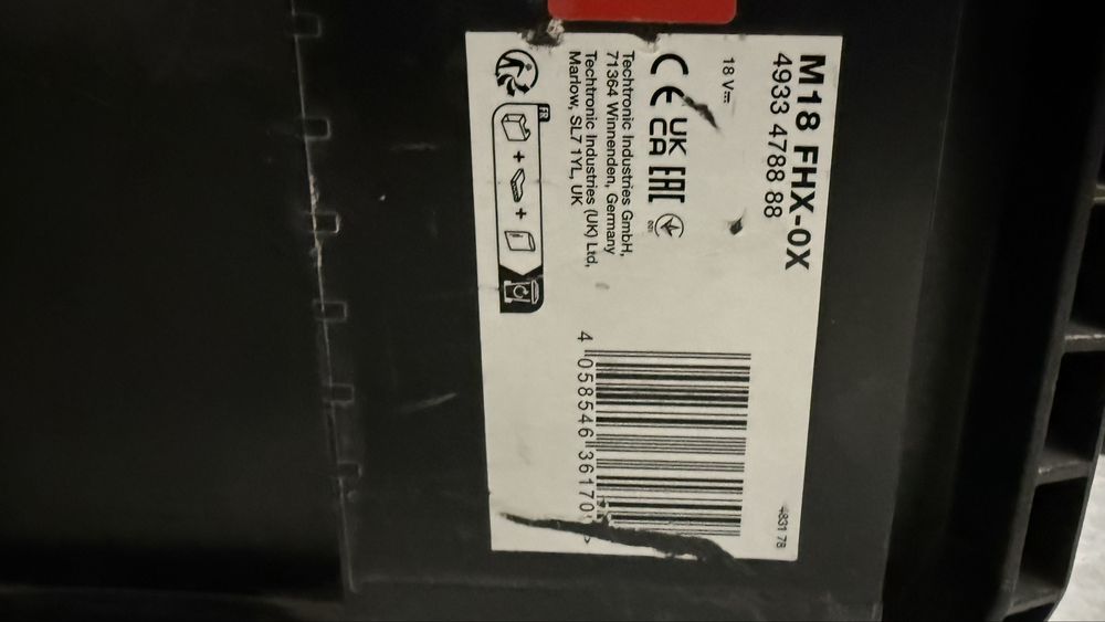 MILWAUKEE 18v 12v комплект