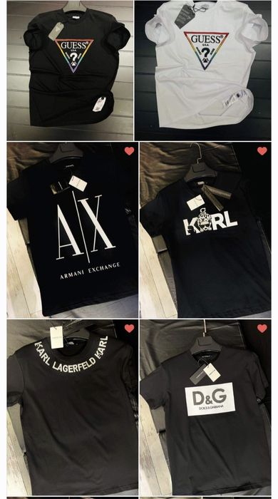 Мъжки тениски различни модели