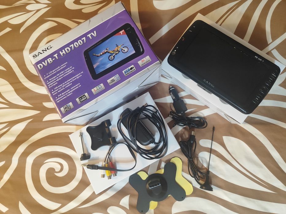 Мини телевизор SANG 7",12v-220v