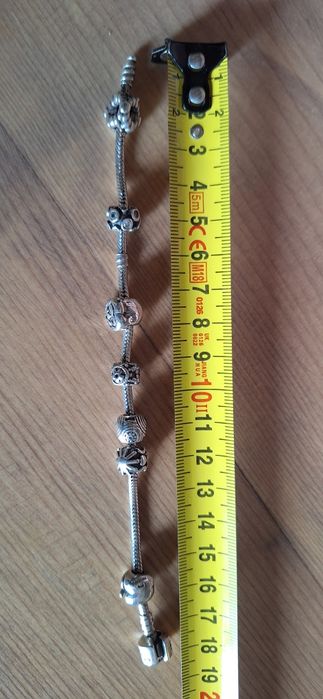 Bratara argint originala 7 charmuri Pandora