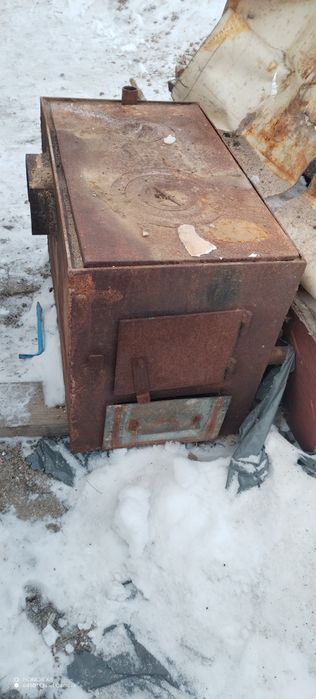 Котел с колосником и плитой