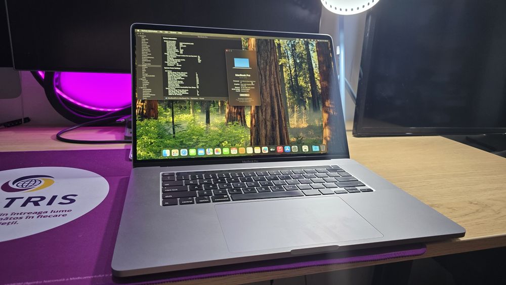 MacBook Pro 16 inch 2019 i9 2,3GHz 32GB 1TB video 4GB A2141 spacegary