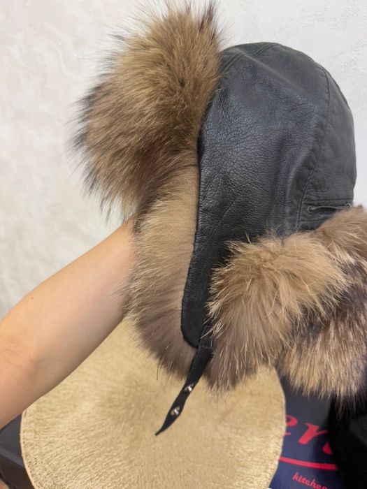 Норковая шапка мужская