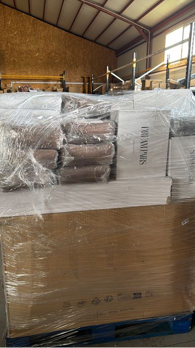 Paleti cu retururi si produse noi amazon