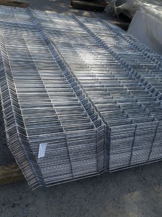 3D панели, Заборы с полимерным покрытием