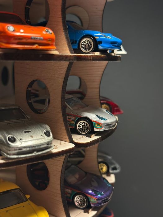 Suport rotund de masinute hot wheels scara 1/64