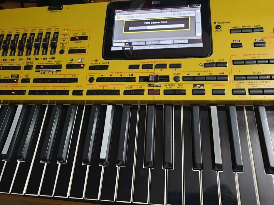 Colant Korg PA4x 61 sau 76, autocolant, sticker korg, colantare clape