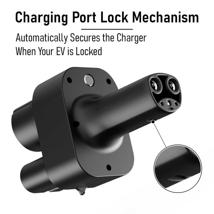 Адаптер CCS2 - Tesla Cybertruck DC+AC 400 kW/ 11 kW Тесла Преходник