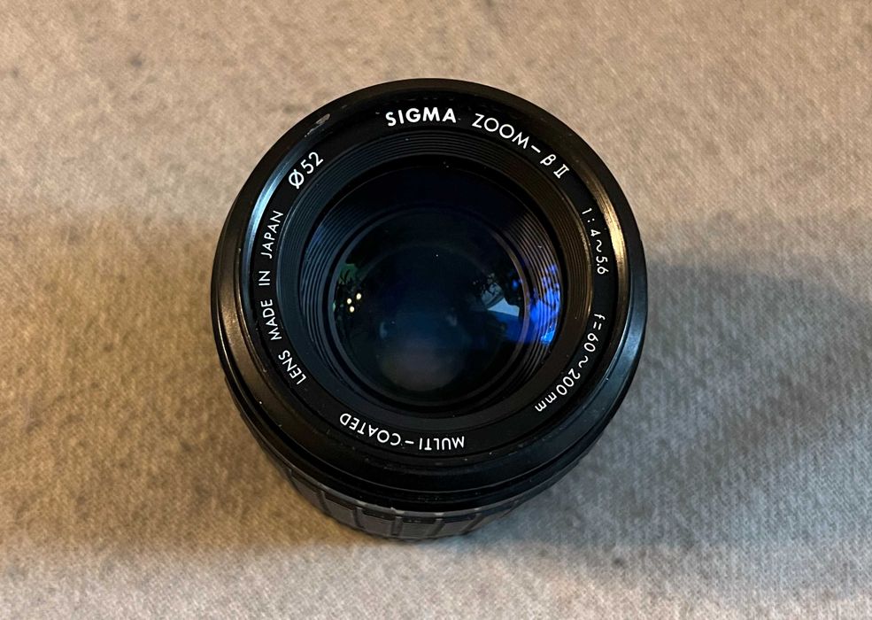 Obiectiv Sigma Zoom II 60-200mm f4-5.6 montura Nikon F