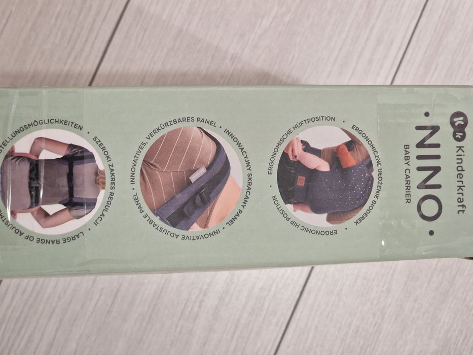 Kinderkraft Nino, copii max 20kg, Ham Manduca Marsupiu