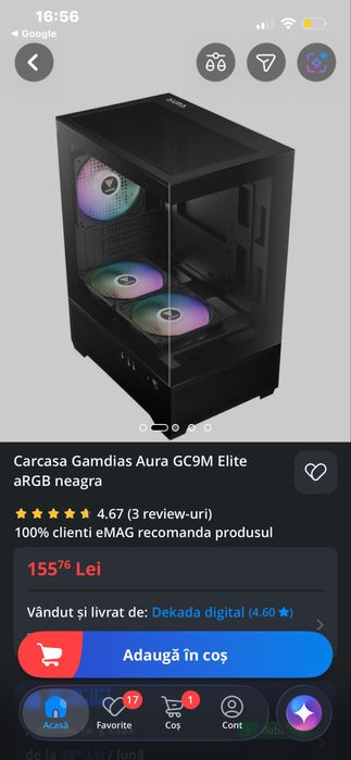 carcasa aura stare decenta