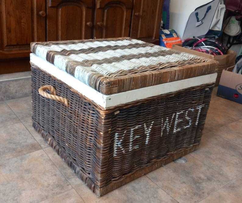 Ракла/Винтидж масивен корабен сандък/ракла -мебел