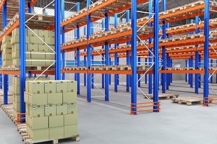 Омборлар учун стеллажлар, Складские стеллажи, Промышленные стеллажи