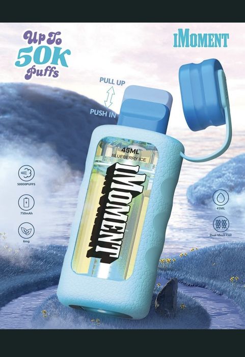Vape 50.000 Puffs Nivel Lichid Reincarcabil Control Aer
