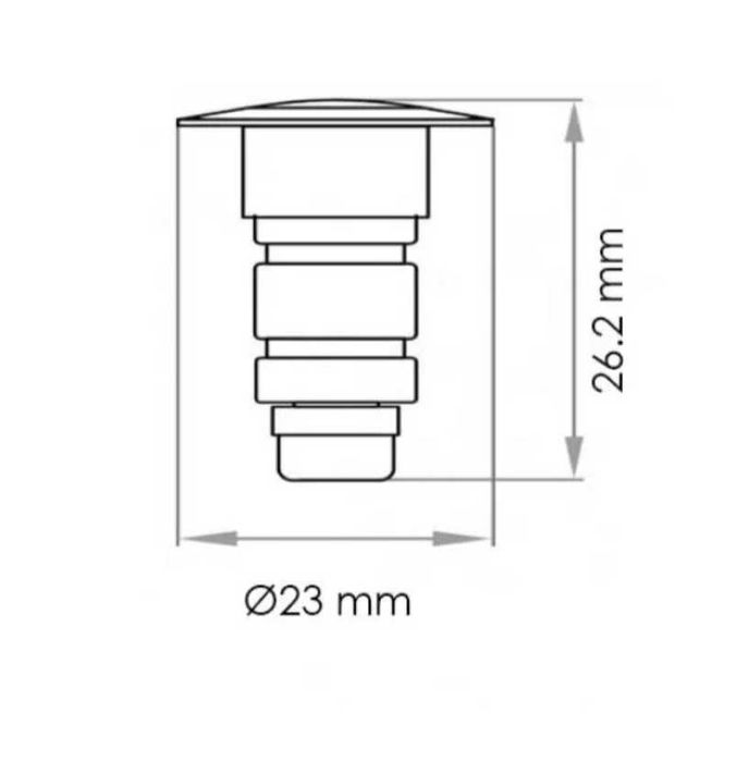 Spot led mini metal made in Italy