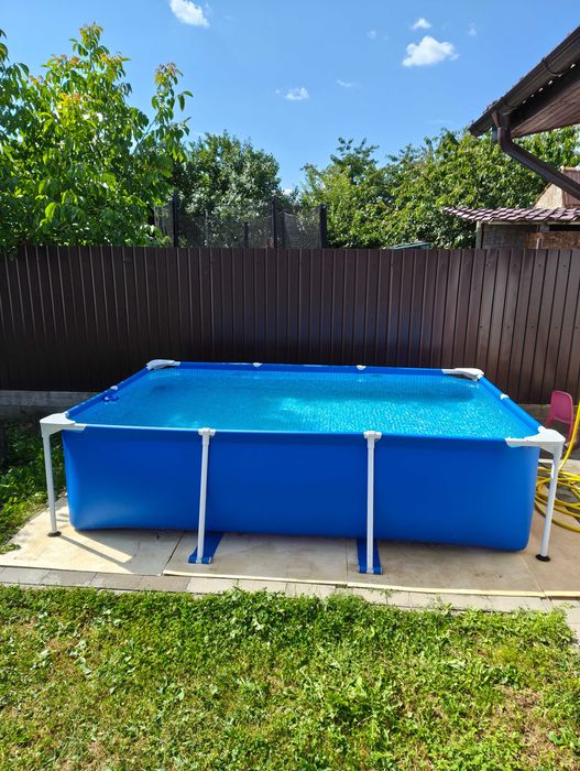 Piscina rectangulara cu cadru meltalic Intex 28272NP, 300x200xH60 cm