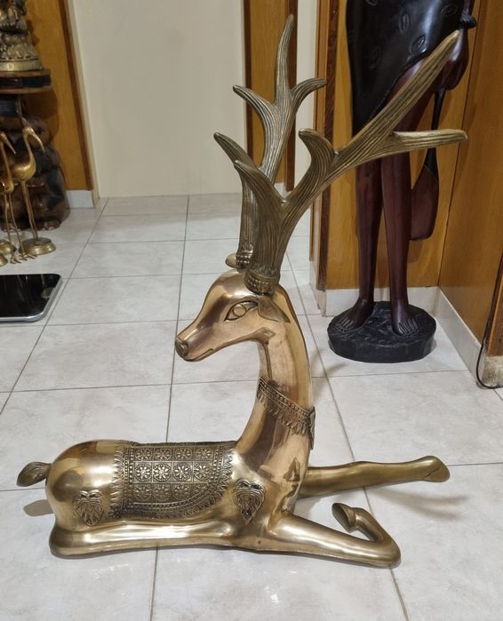 Статуя фигура Елен месинг бронз огромна Уникат