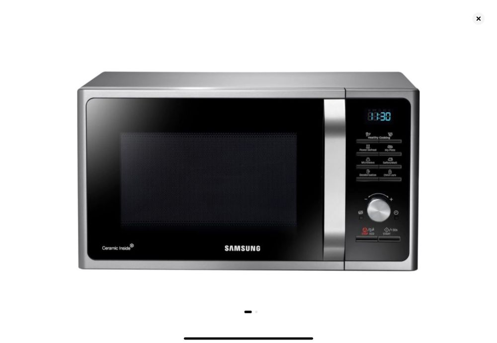 Samsung MS28F303 микровълнова фурна с керамично покритие, в гаранция