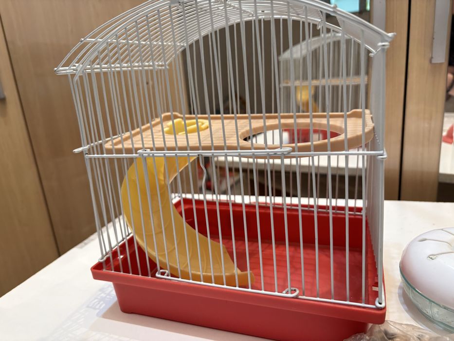 Клетка для хомяка полный набор