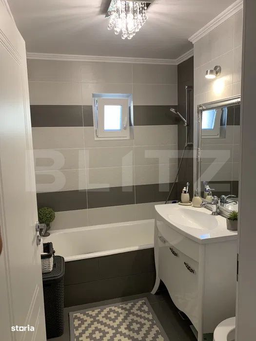 Apartament 4 camere ultrafinisat, 80 mp, etaj 1, zona Dealul Florilor