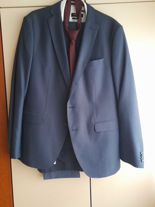 Мъжки костюм официален ТЕОДОР размер 54