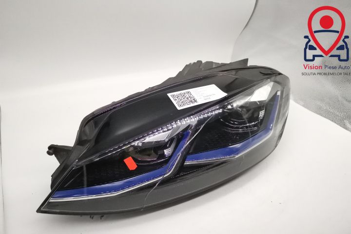 Фар Ляв Оригинален Пълен Лед ГТЕ Авариран Фолксваген / Volkswagen Golf