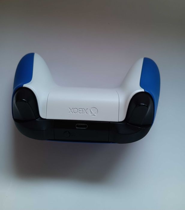 controller xbox one s, Albastru, manșa, Maneta, joystick