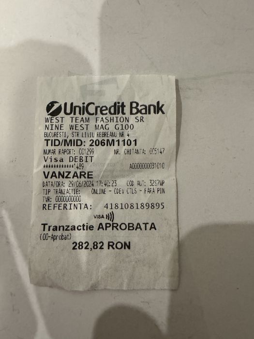 Pantofi piele stiletto albi - marimea 38 - NINE WEST