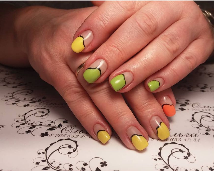 Наращивание #маникюр#педикюр