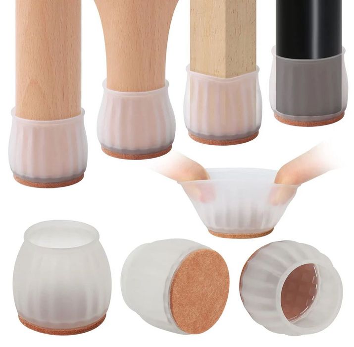 Силиконови Протектори за Крака на Стол/Маса